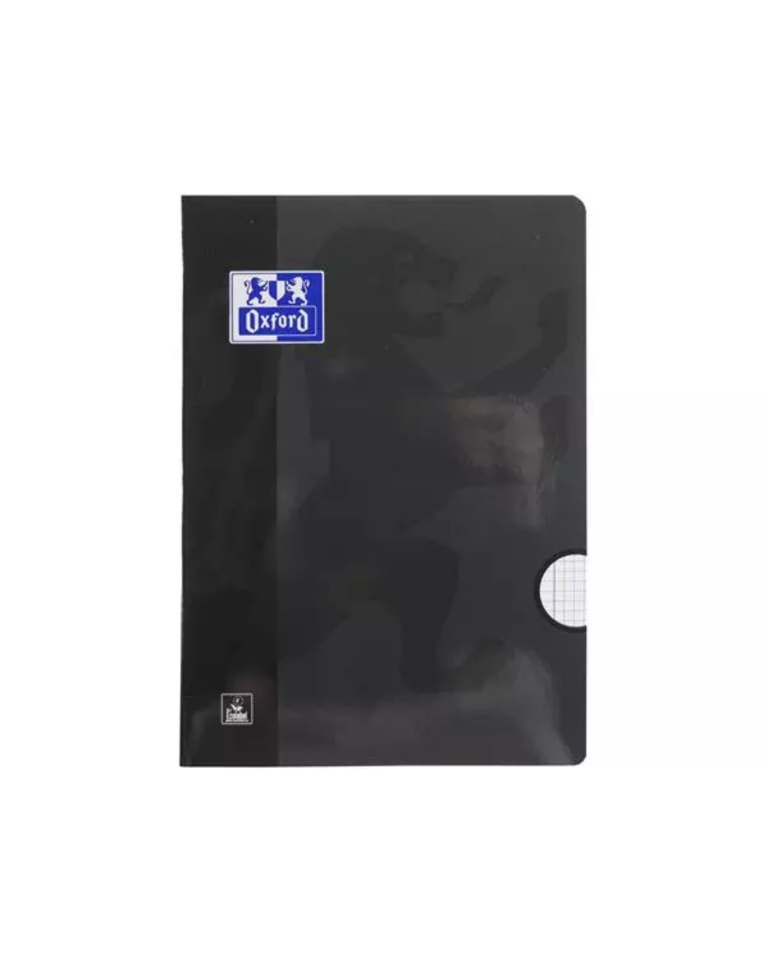 Oxford schoolschrift A4 geruit zwart – stevige kaft voor wiskunde