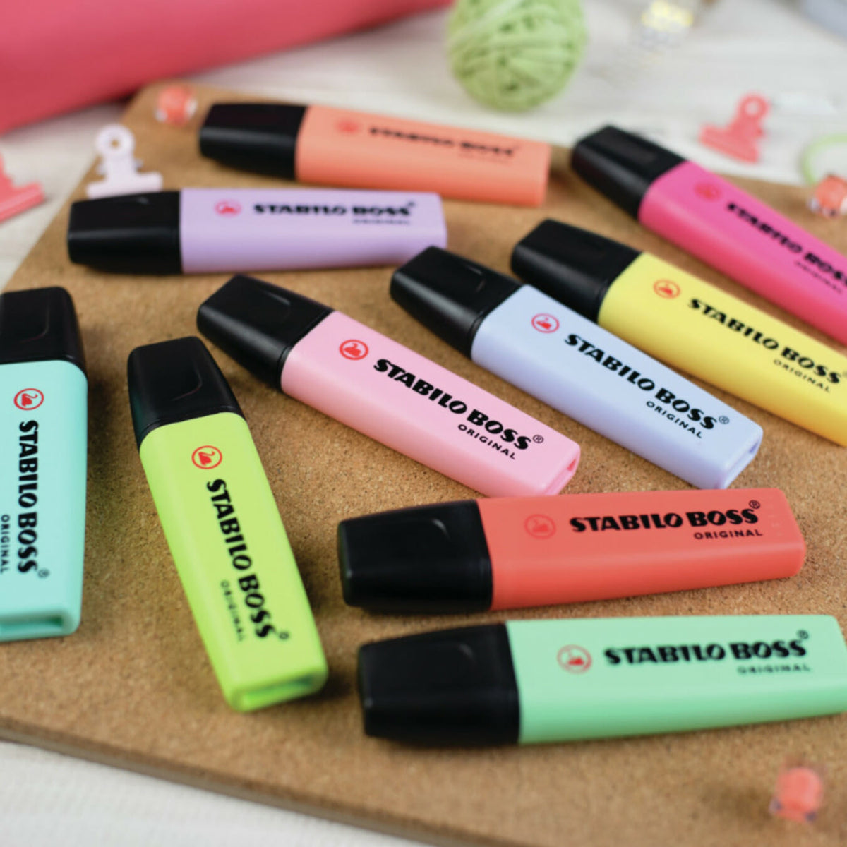 STABILO BOSS ORIGINAL Markeerstiften Pastel Deskset – 15 Stuks – foto 6